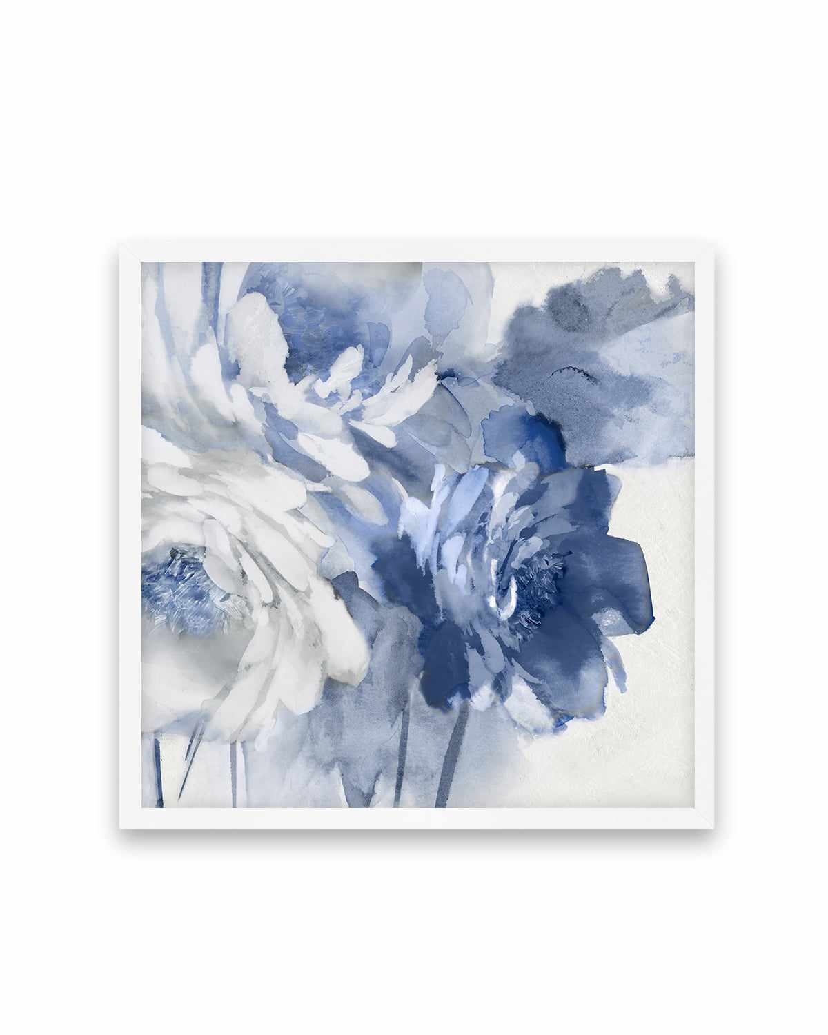 Elegant Blue I Art Print