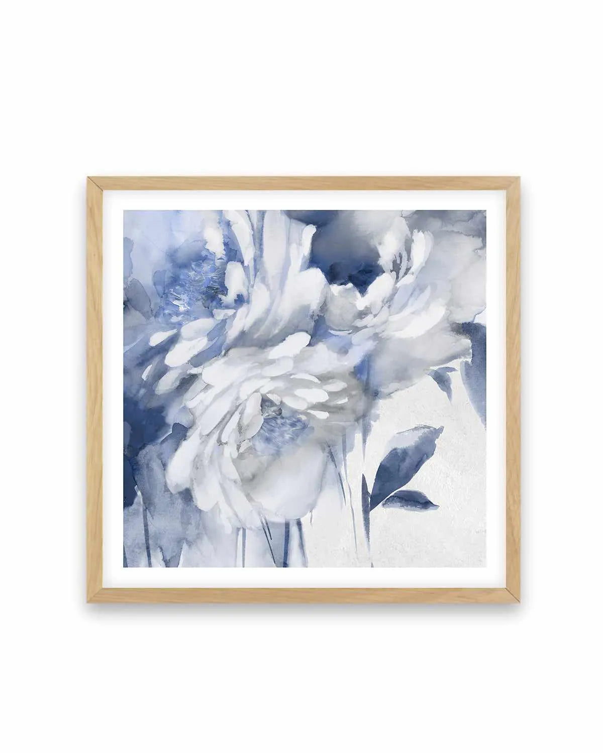 Elegant Blue II Art Print from Olive et Oriel where you can shop wallpaper and artworks online