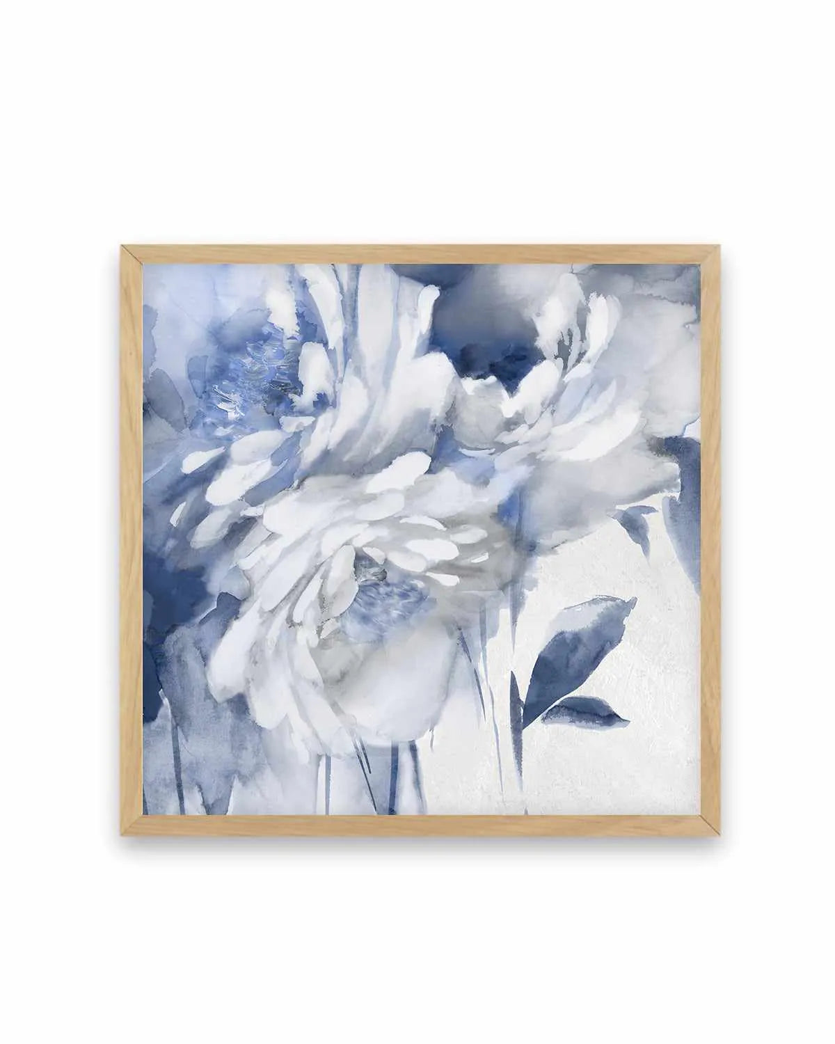 Elegant Blue II Art Print from Olive et Oriel where you can shop wallpaper and artworks online
