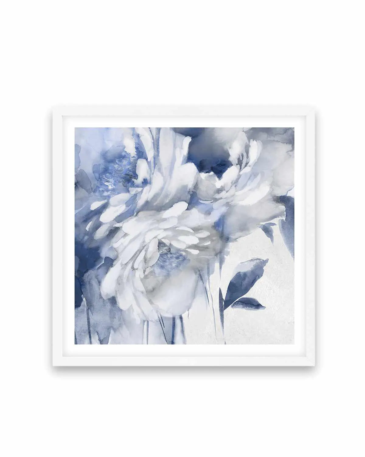 Elegant Blue II Art Print from Olive et Oriel where you can shop wallpaper and artworks online