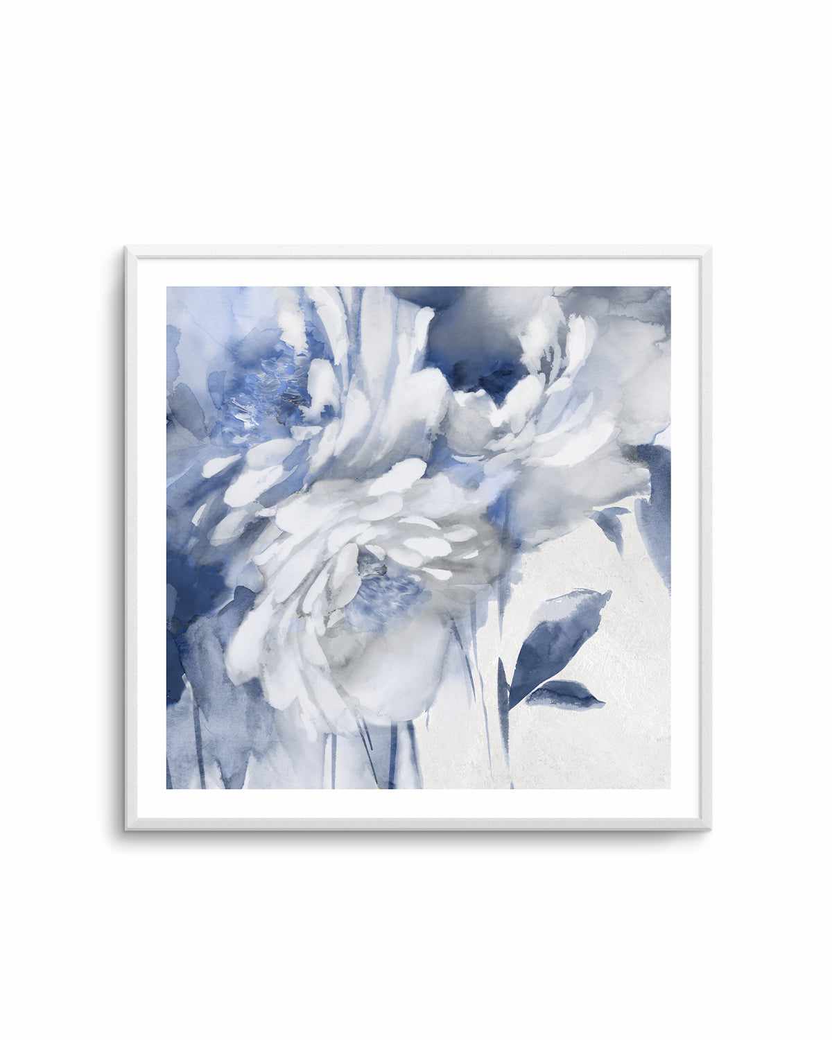 Elegant Blue II Art Print