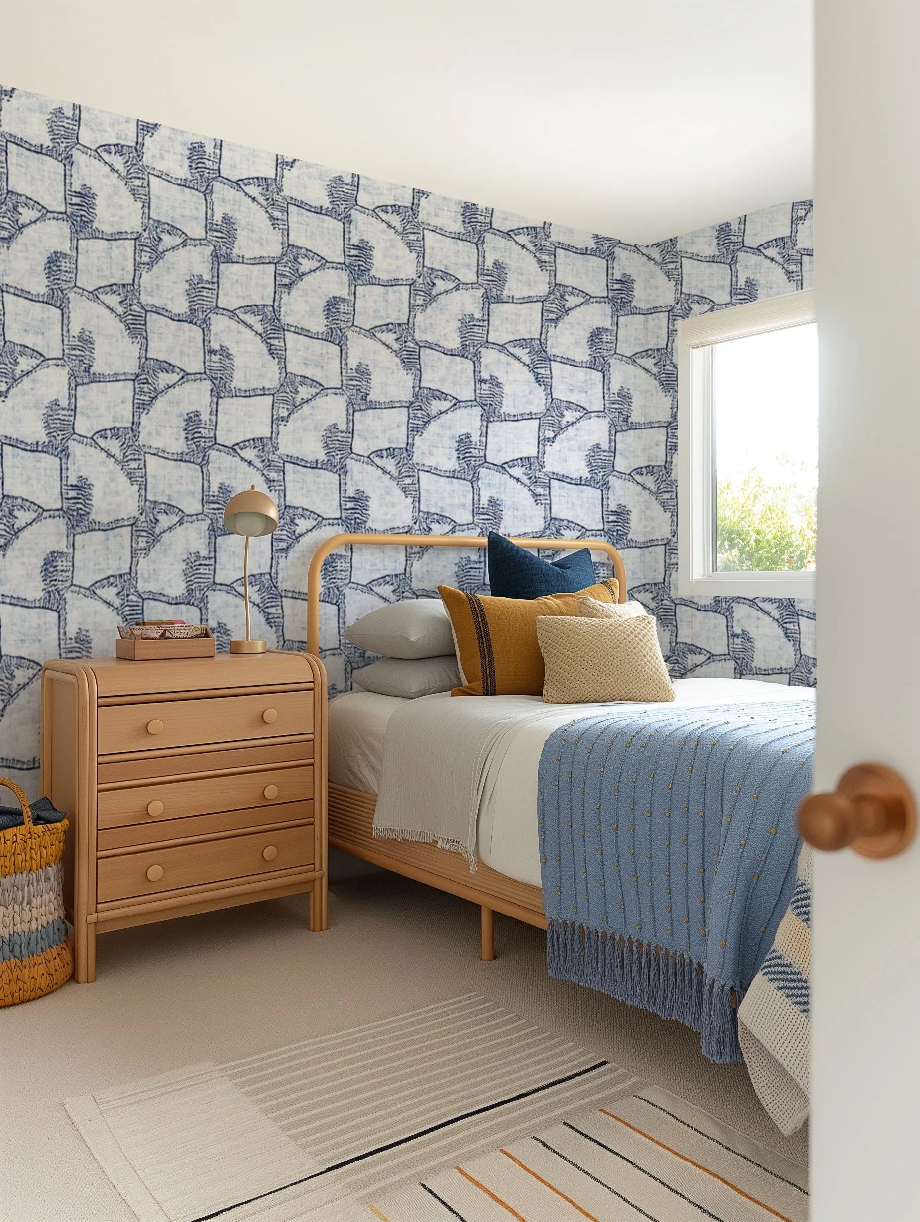 Elemental Wallpaper from Olive et Oriel where you can shop wallpaper and artworks online