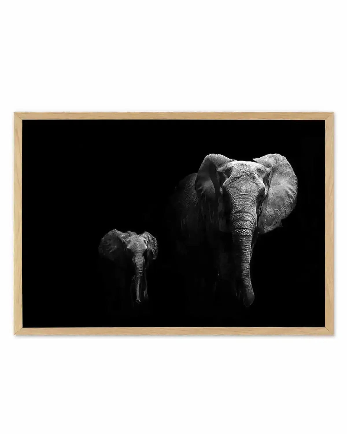 Elephant Par Deux | LS Art Print from Olive et Oriel where you can shop wallpaper and artworks online