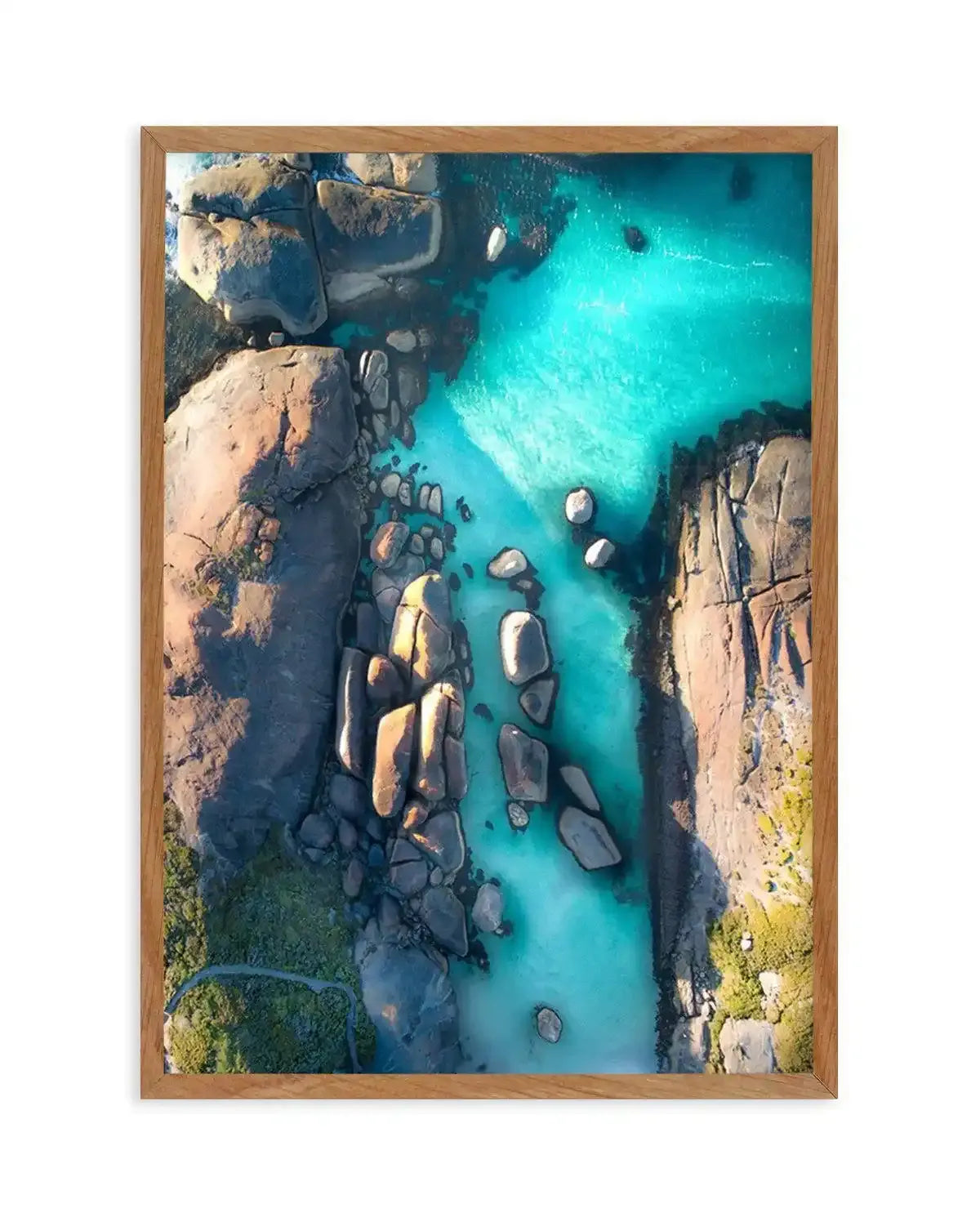 Elephant Rocks | WA Art Print-PRINT-Olive et Oriel-Olive et Oriel-50x70 cm | 19.6" x 27.5"-Walnut-With White Border-Buy-Australian-Art-Prints-Online-with-Olive-et-Oriel-Your-Artwork-Specialists-Austrailia-Decorate-With-Coastal-Photo-Wall-Art-Prints-From-Our-Beach-House-Artwork-Collection-Fine-Poster-and-Framed-Artwork