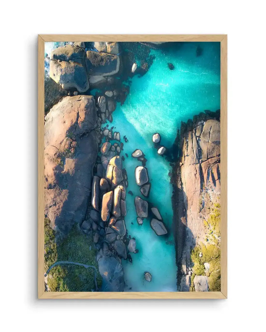 Elephant Rocks | WA Art Print-PRINT-Olive et Oriel-Olive et Oriel-A5 | 5.8" x 8.3" | 14.8 x 21cm-Oak-With White Border-Buy-Australian-Art-Prints-Online-with-Olive-et-Oriel-Your-Artwork-Specialists-Austrailia-Decorate-With-Coastal-Photo-Wall-Art-Prints-From-Our-Beach-House-Artwork-Collection-Fine-Poster-and-Framed-Artwork