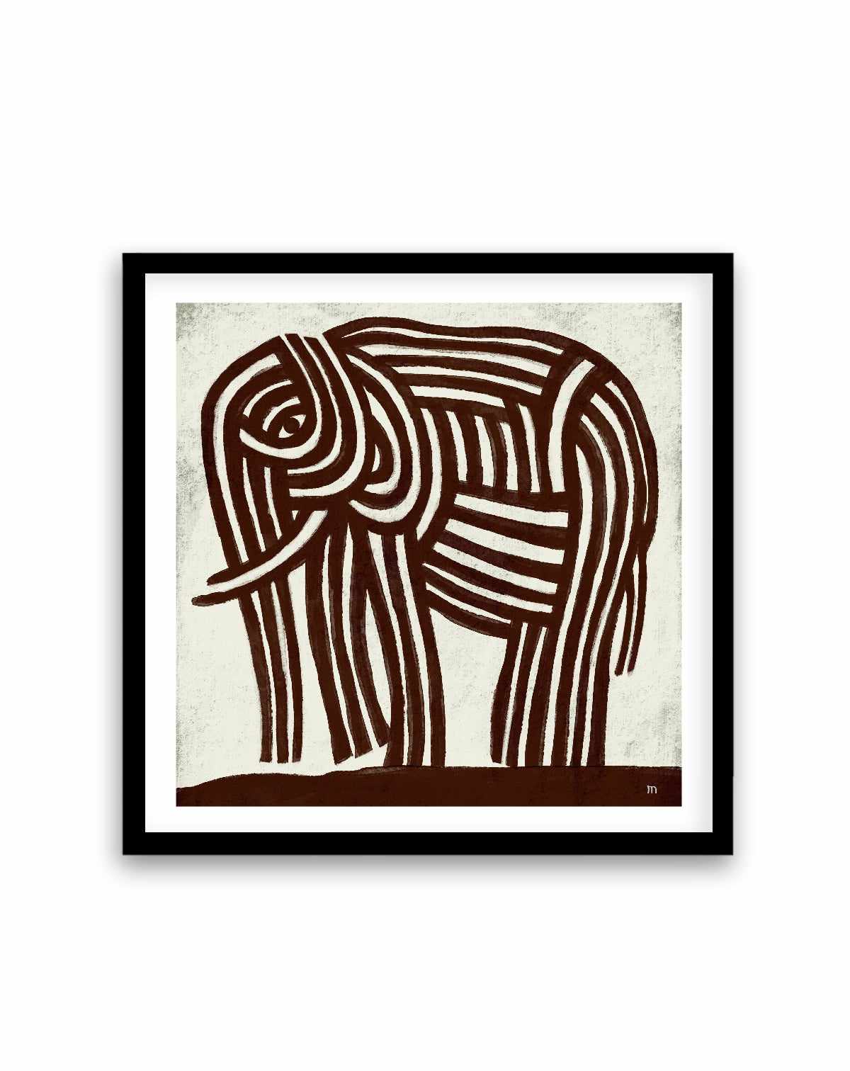 Elephant by Marco Marella | Art Print from Olive et Oriel where you can shop wallpaper and artworks online