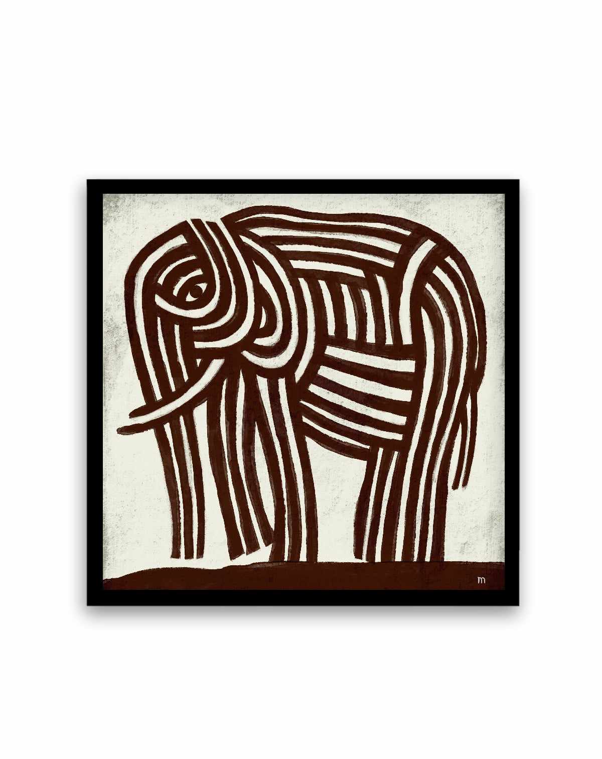 Elephant by Marco Marella | Art Print from Olive et Oriel where you can shop wallpaper and artworks online