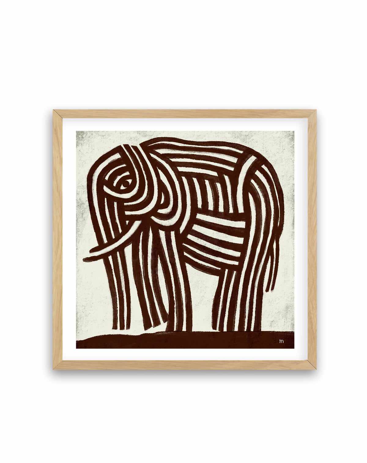 Elephant by Marco Marella | Art Print from Olive et Oriel where you can shop wallpaper and artworks online