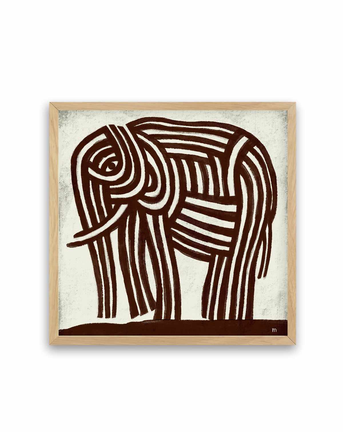 Elephant by Marco Marella | Art Print from Olive et Oriel where you can shop wallpaper and artworks online
