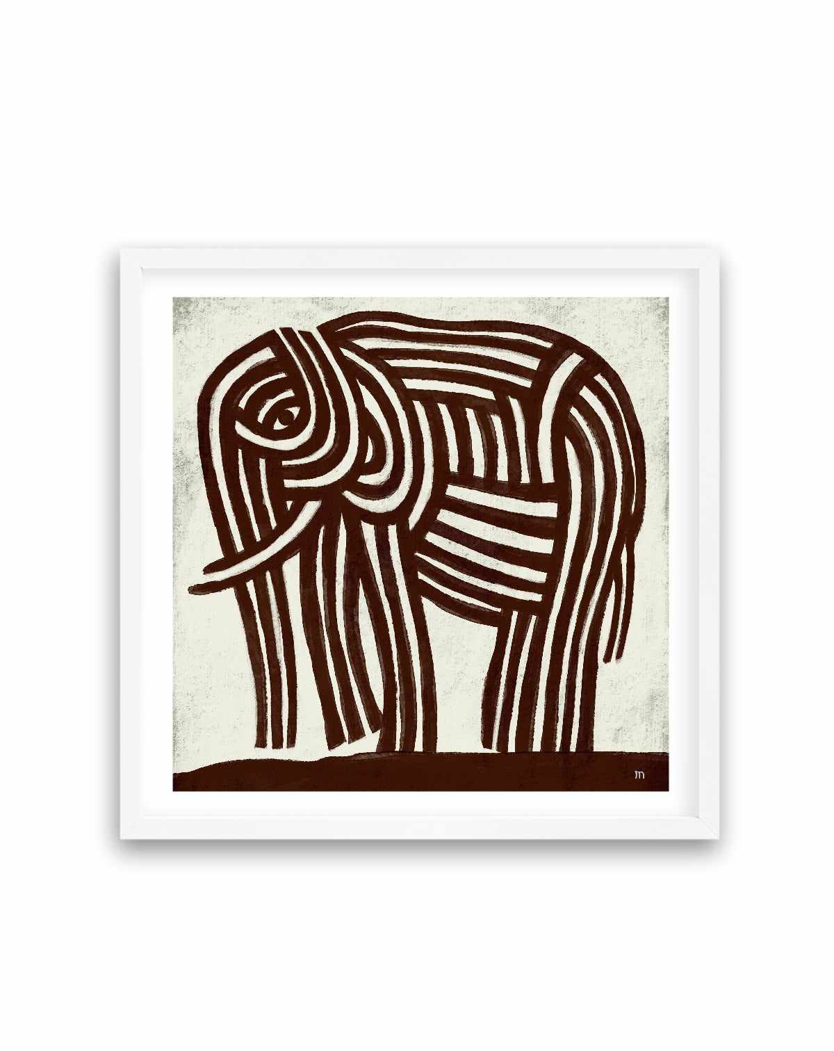 Elephant by Marco Marella | Art Print from Olive et Oriel where you can shop wallpaper and artworks online