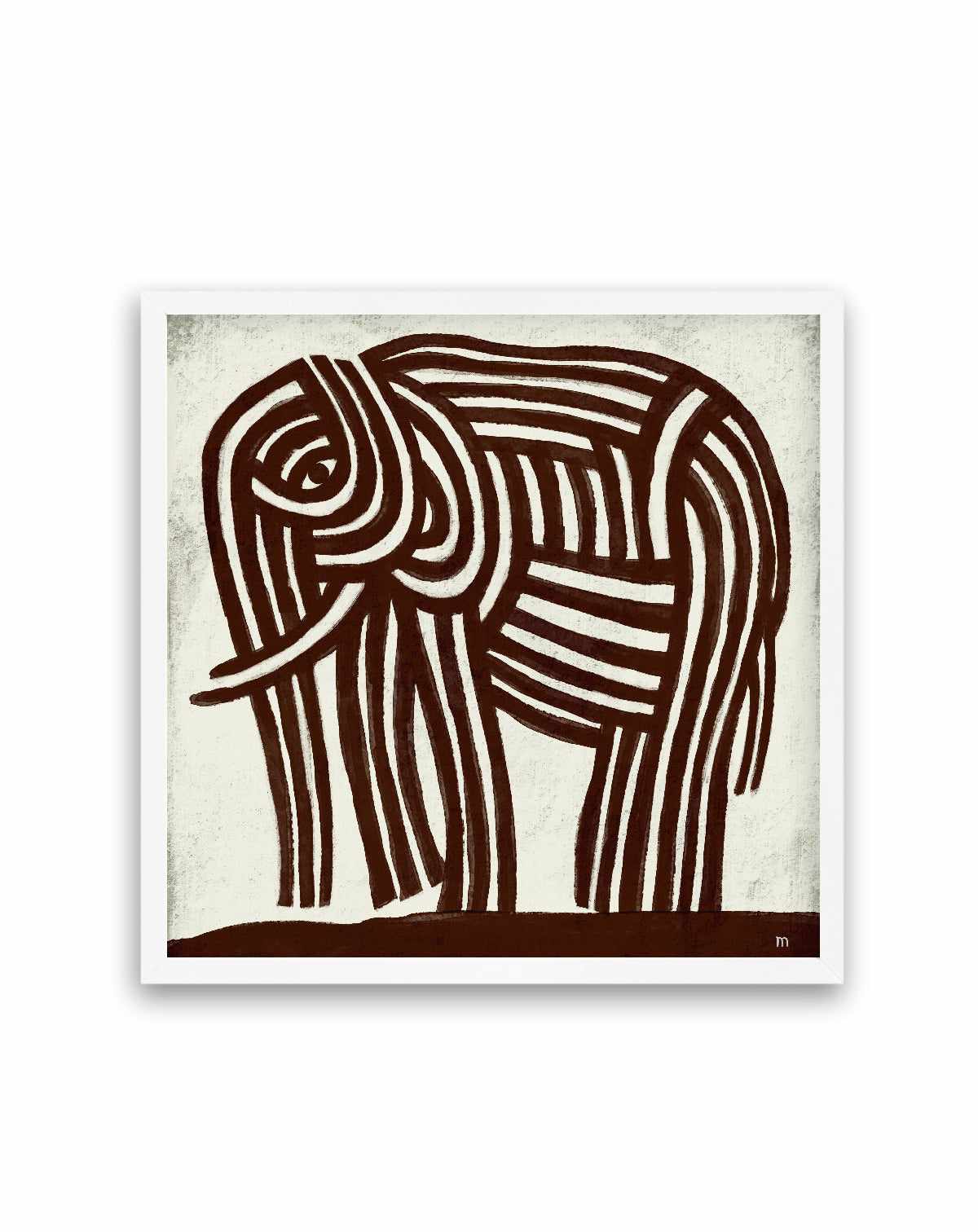 Elephant by Marco Marella | Art Print from Olive et Oriel where you can shop wallpaper and artworks online