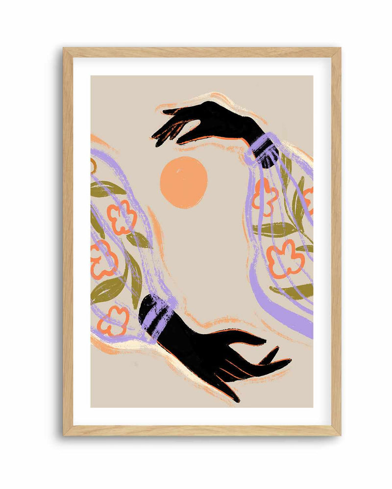 Embrace The Sun by Arty Guava | Art Print