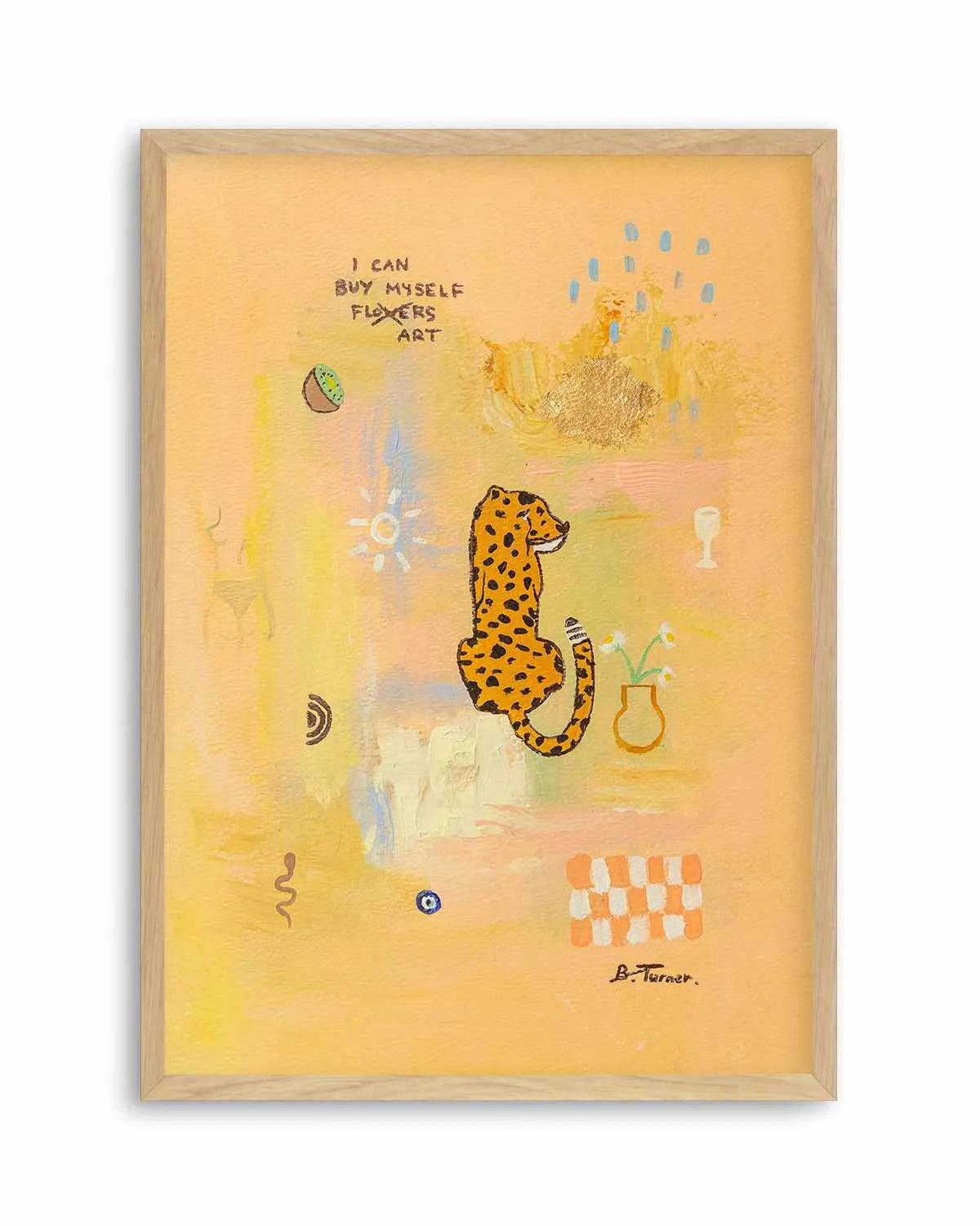 Embrace by Britney Turner Art Print from Olive et Oriel where you can shop wallpaper and artworks online