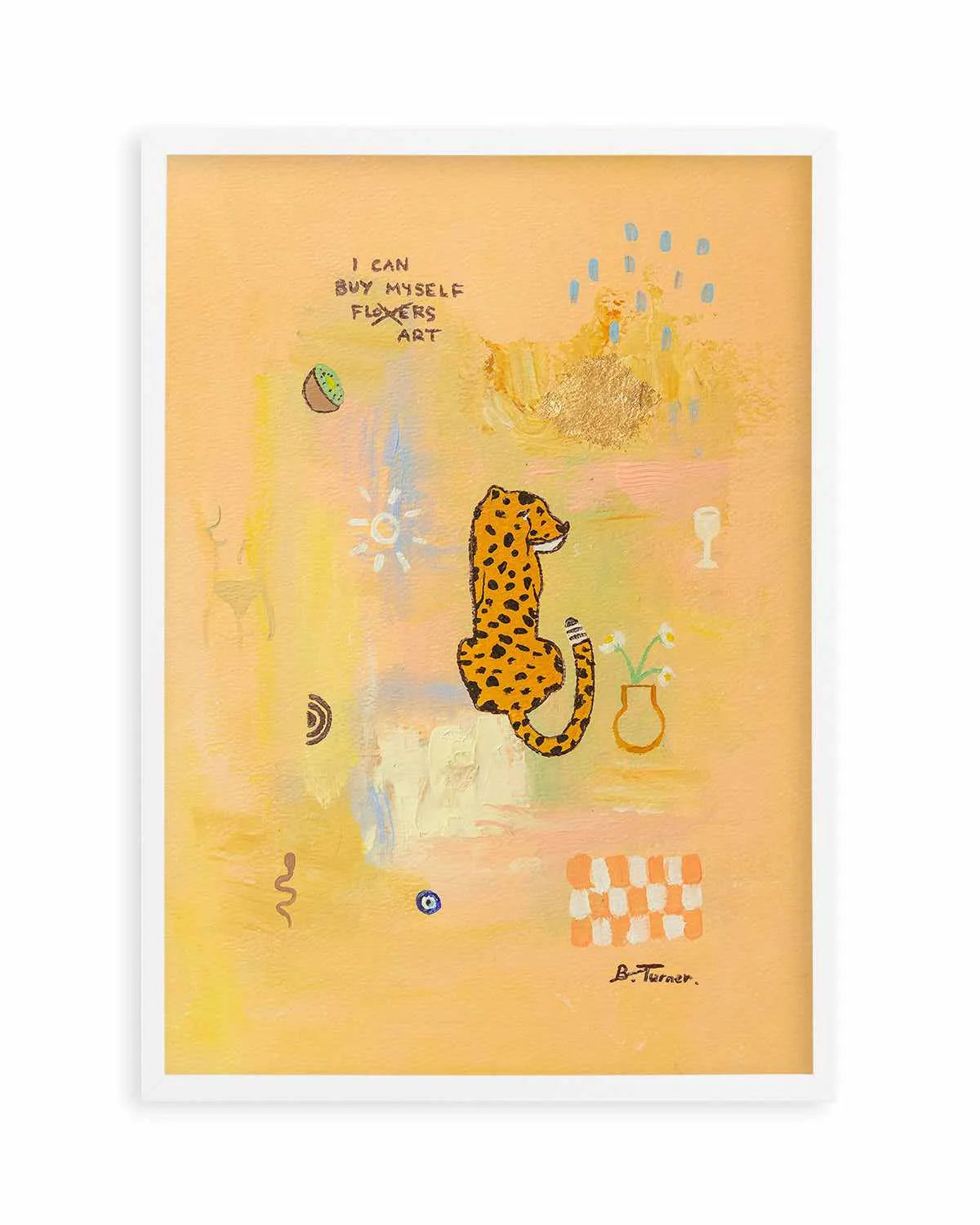 Embrace by Britney Turner Art Print from Olive et Oriel where you can shop wallpaper and artworks online