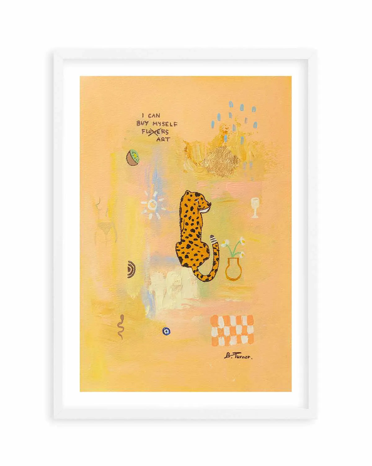 Embrace by Britney Turner Art Print from Olive et Oriel where you can shop wallpaper and artworks online