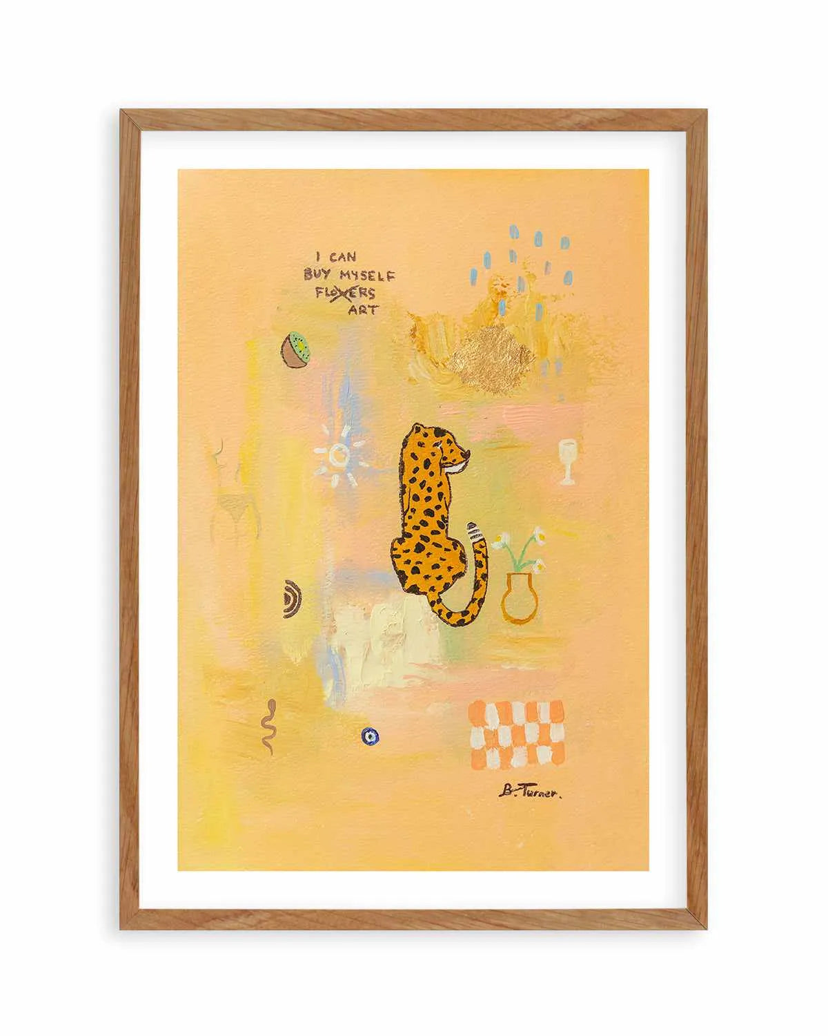 Embrace by Britney Turner Art Print from Olive et Oriel where you can shop wallpaper and artworks online