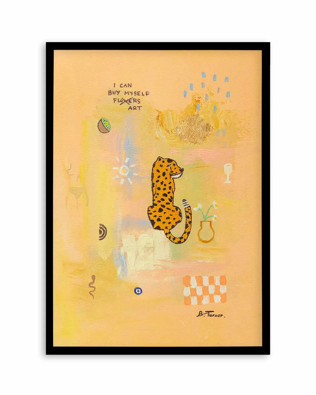 Embrace by Britney Turner Art Print from Olive et Oriel where you can shop wallpaper and artworks online