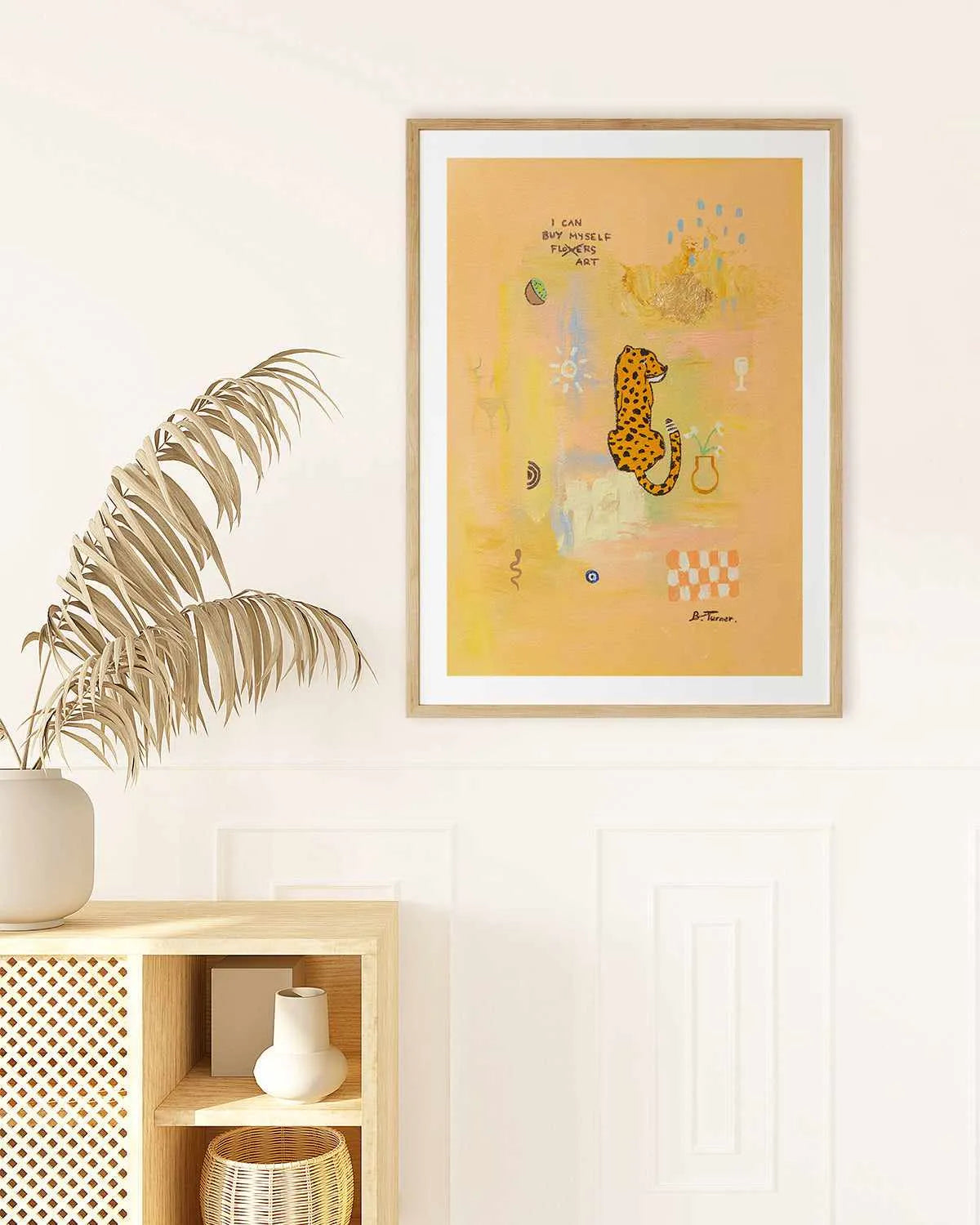 Embrace by Britney Turner Art Print from Olive et Oriel where you can shop wallpaper and artworks online