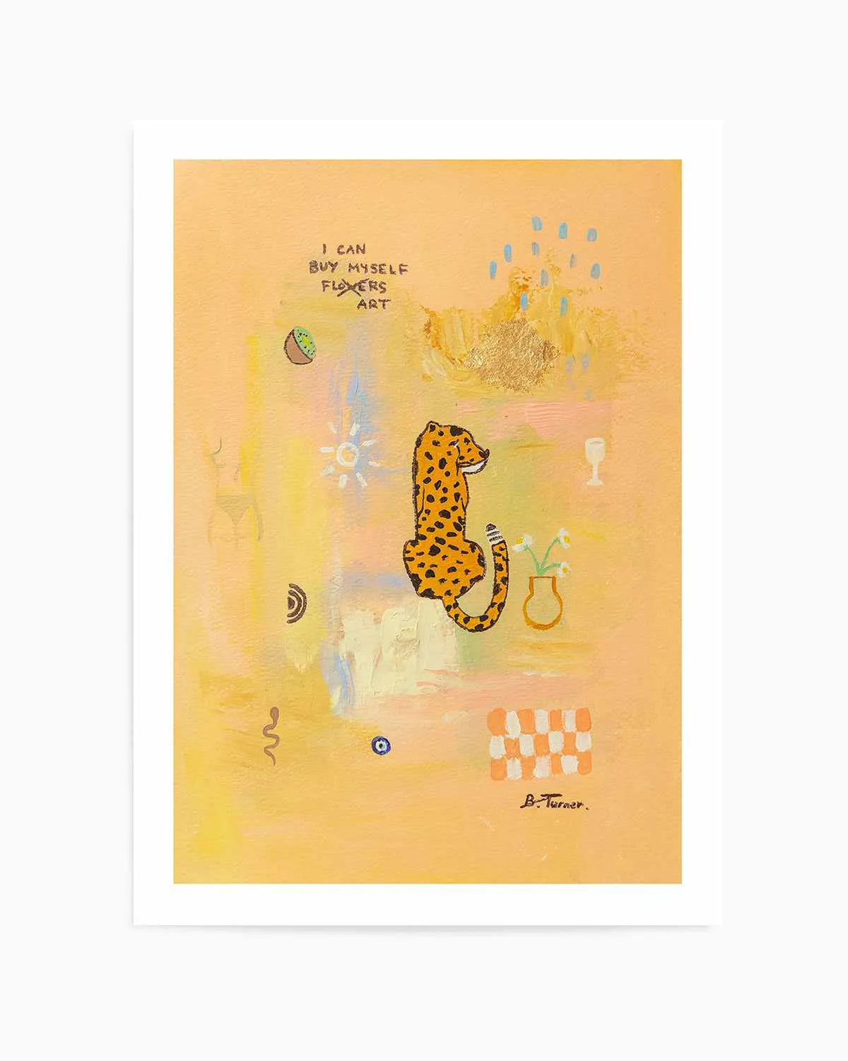 Embrace by Britney Turner Art Print from Olive et Oriel where you can shop wallpaper and artworks online