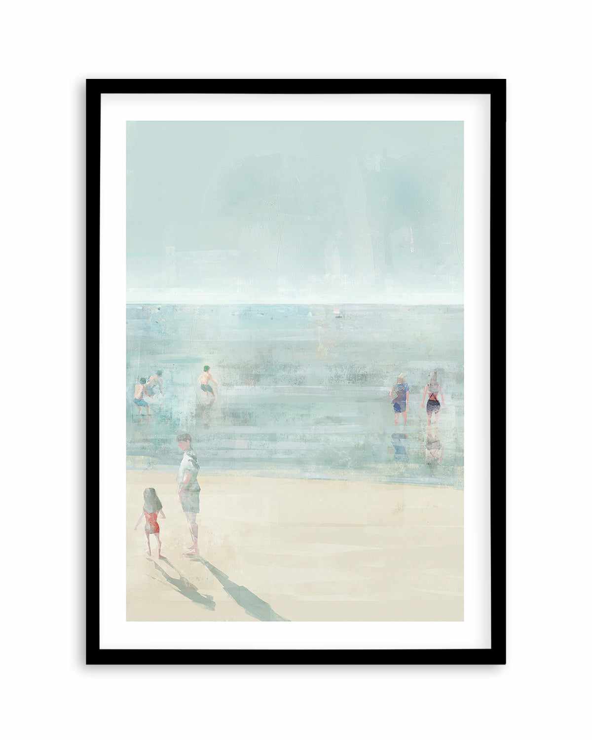 Emerald Beach I Art Print