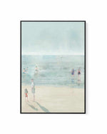 Emerald Beach I | Framed Canvas Art Print