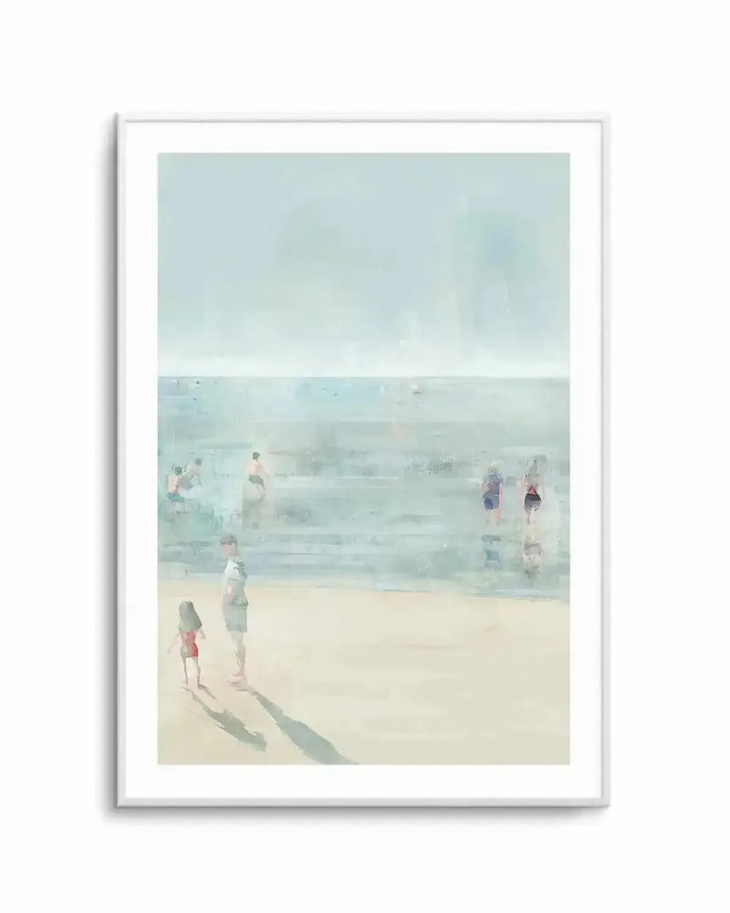 Emerald Beach I Art Print from Olive et Oriel where you can shop wallpaper and artworks online