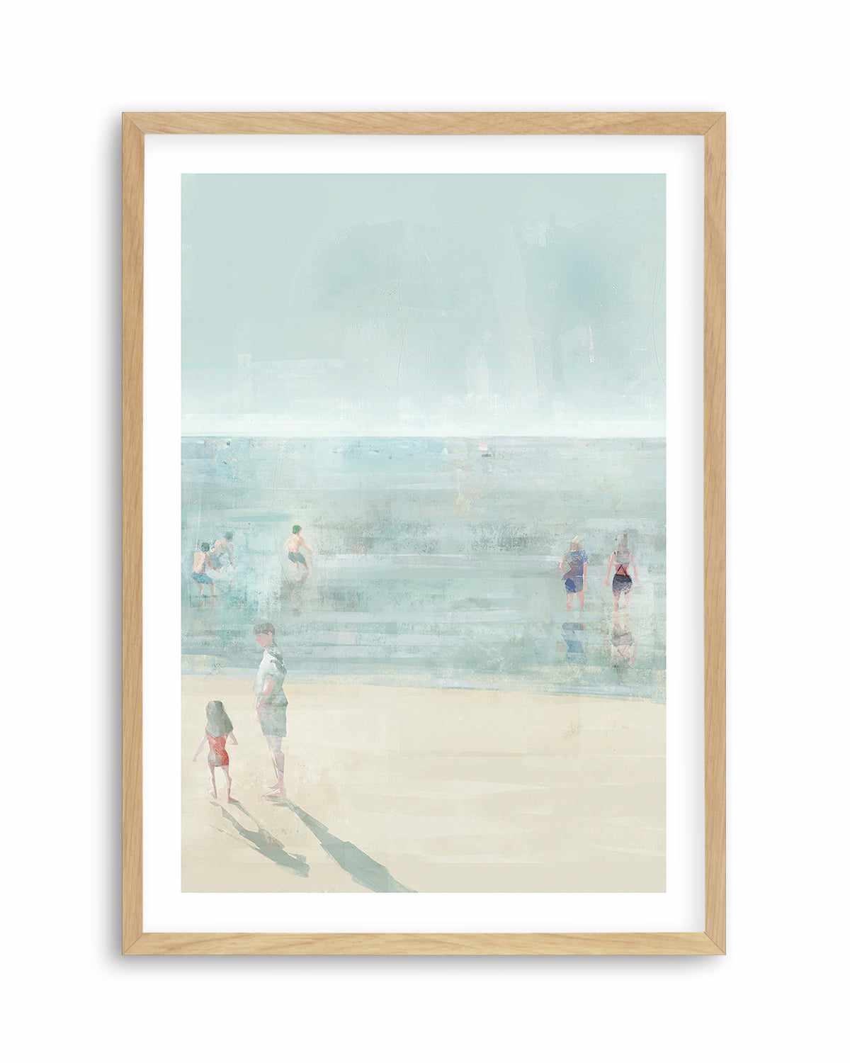 Emerald Beach I Art Print