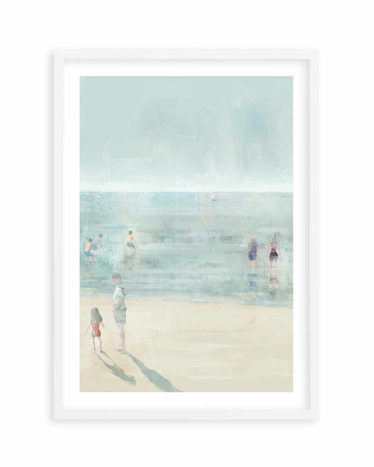 Emerald Beach I Art Print