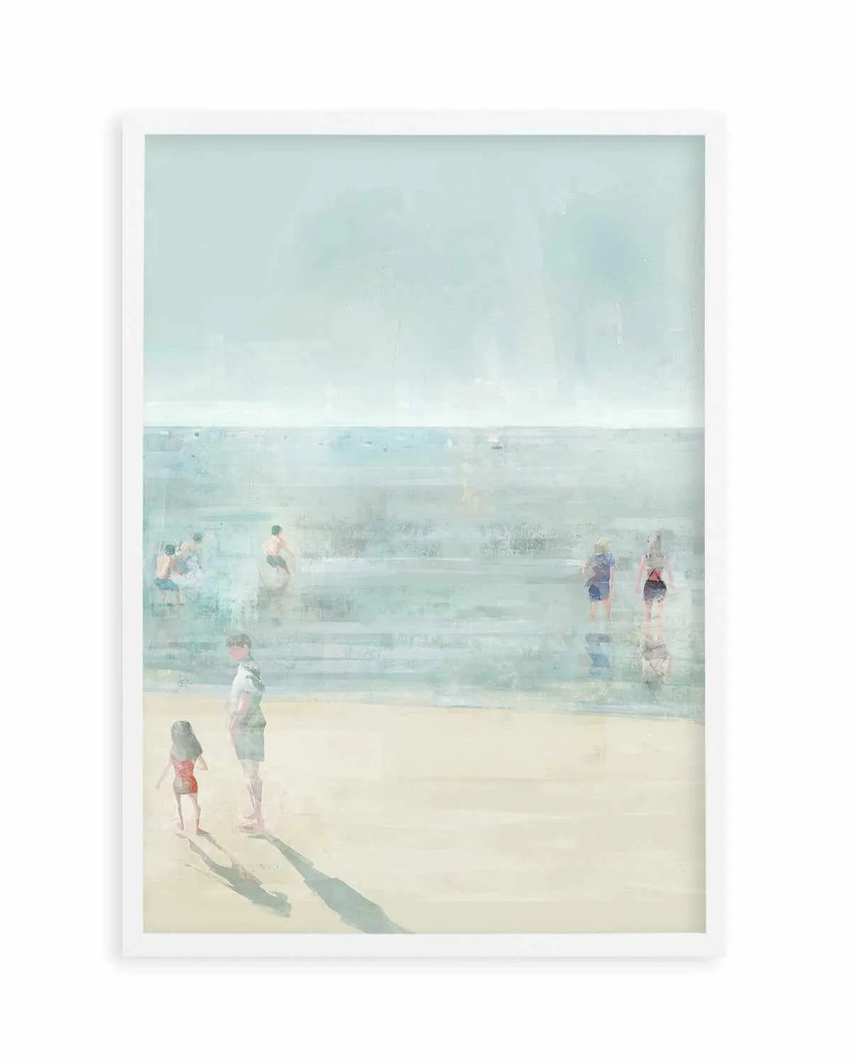 Emerald Beach I Art Print from Olive et Oriel where you can shop wallpaper and artworks online