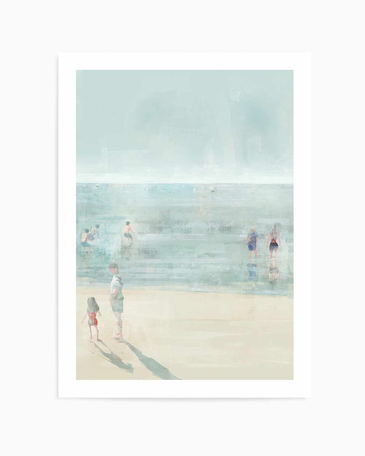 Emerald Beach I Art Print