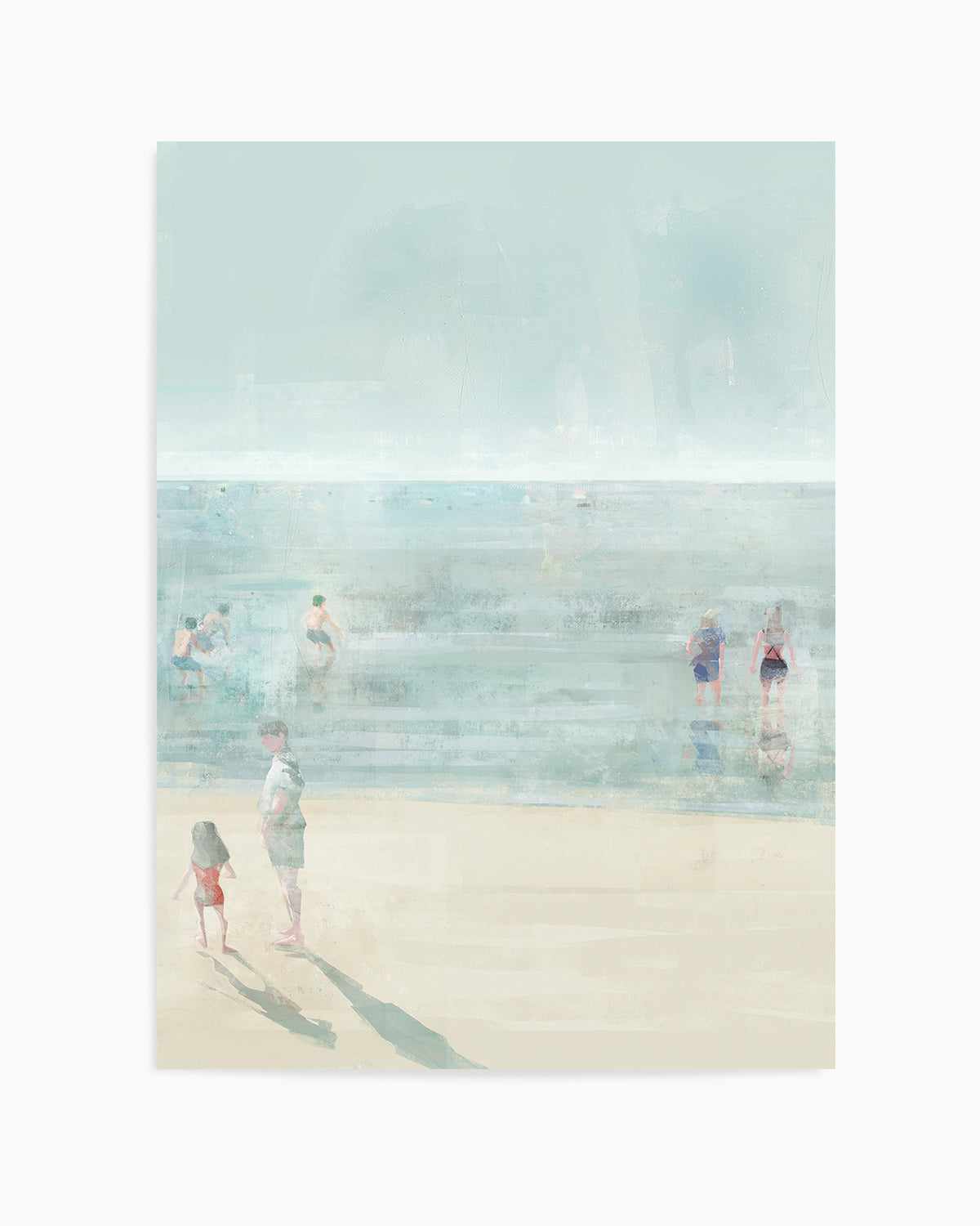 Emerald Beach I Art Print