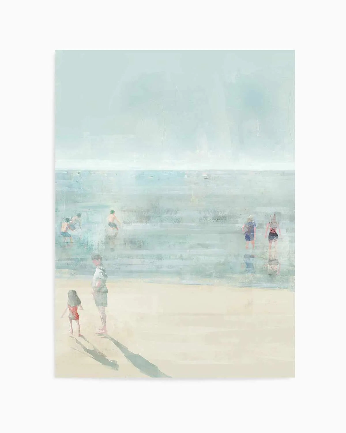 Emerald Beach I Art Print from Olive et Oriel where you can shop wallpaper and artworks online