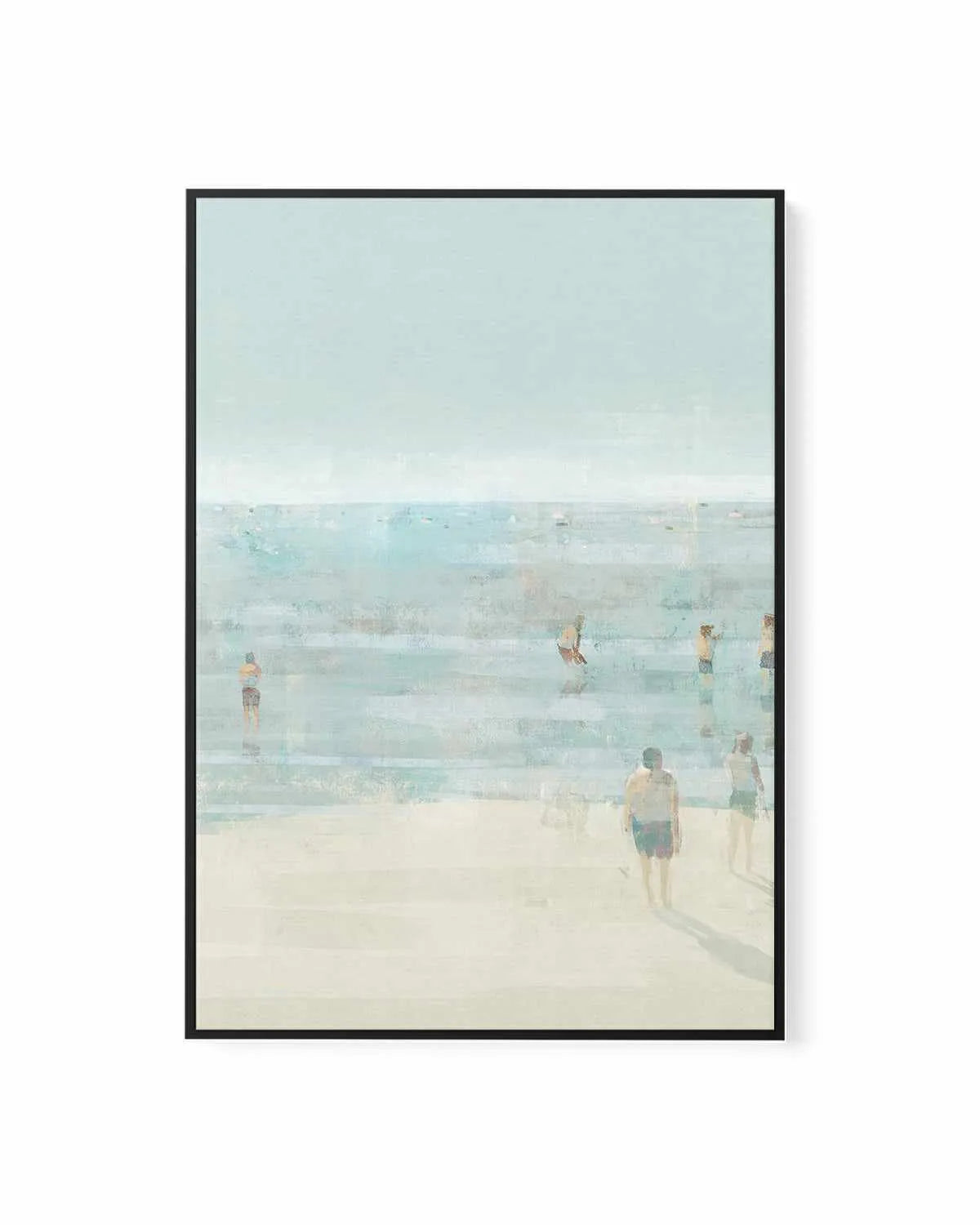 Emerald Beach II | Framed Canvas Art Print from Olive et Oriel where you can shop wallpaper and artworks online