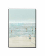 Emerald Beach II | Framed Canvas Art Print