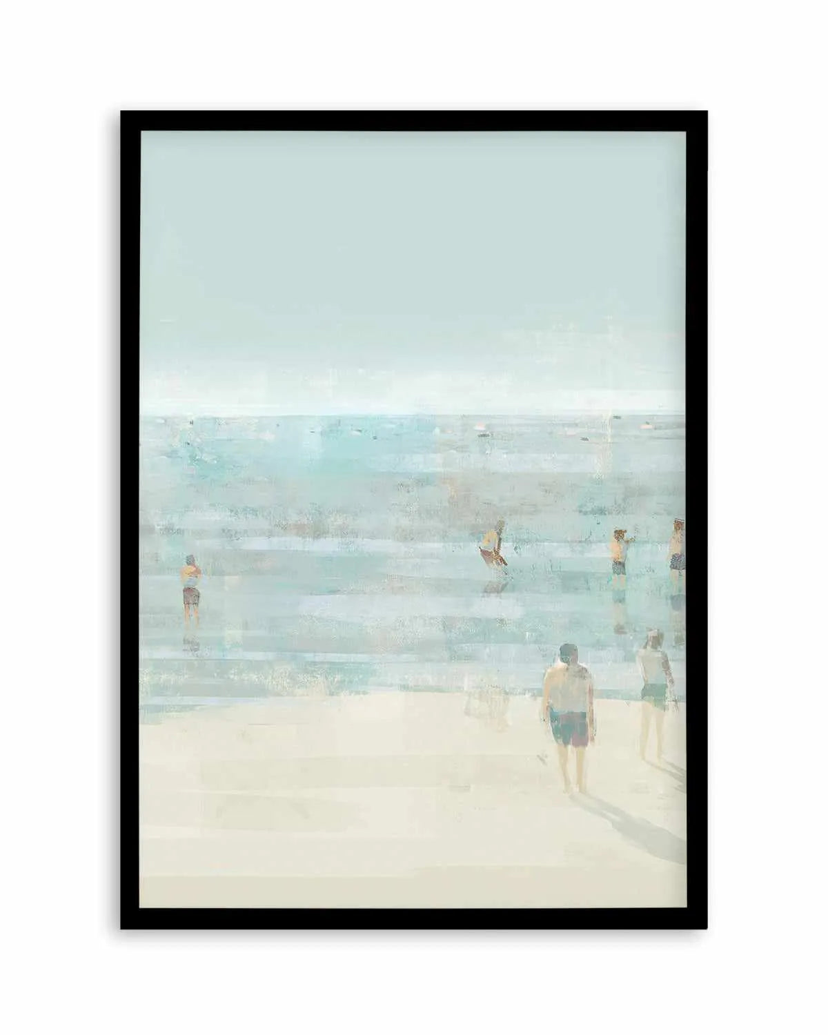 Emerald Beach II Art Print from Olive et Oriel where you can shop wallpaper and artworks online