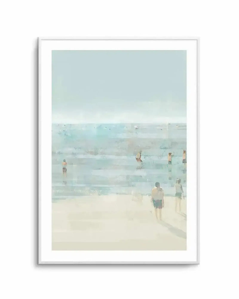 Emerald Beach II Art Print from Olive et Oriel where you can shop wallpaper and artworks online