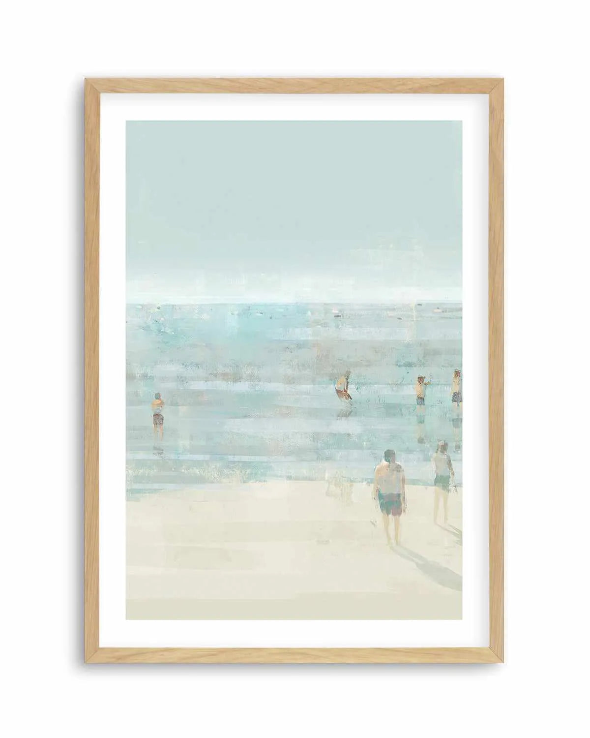 Emerald Beach II Art Print from Olive et Oriel where you can shop wallpaper and artworks online