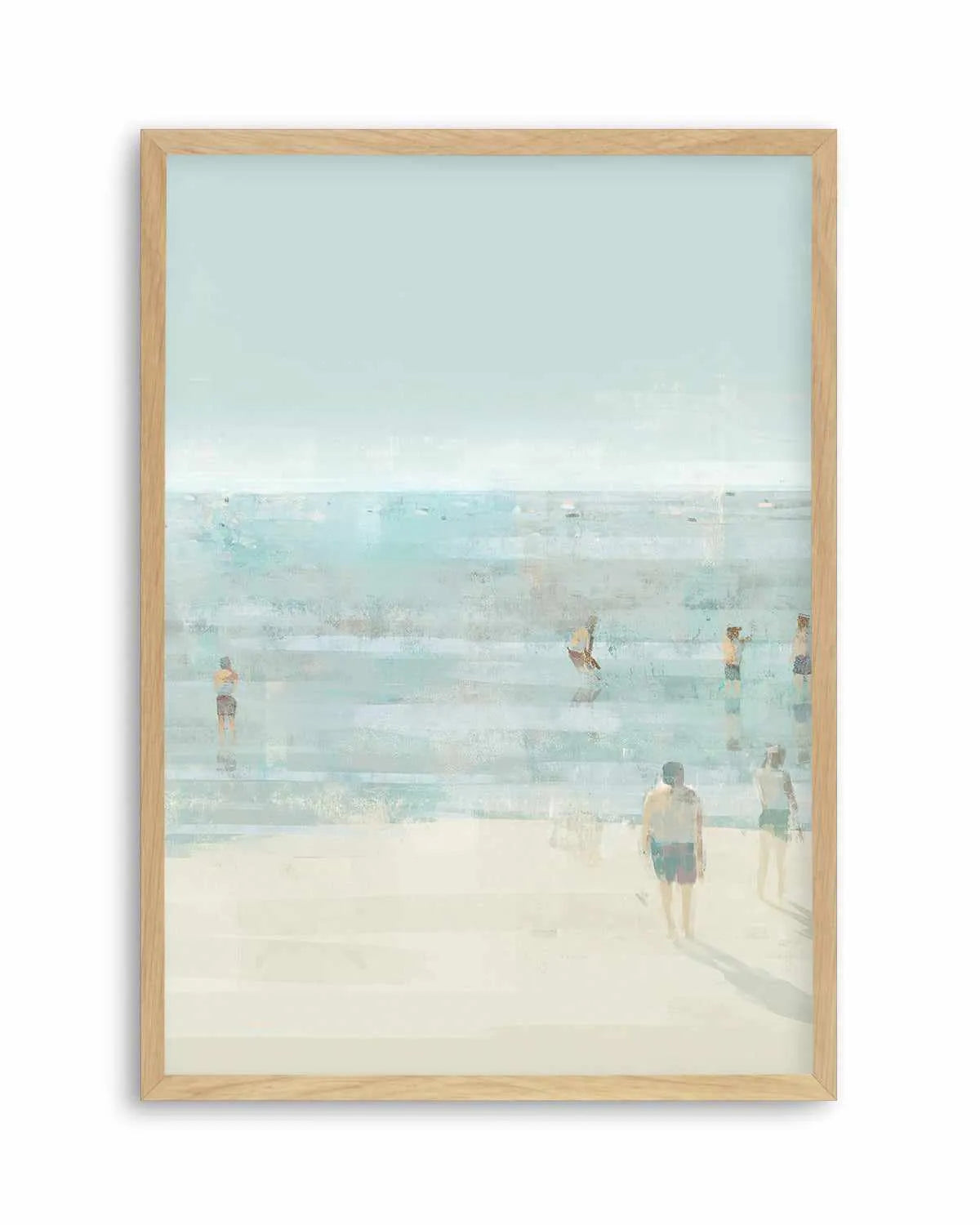 Emerald Beach II Art Print from Olive et Oriel where you can shop wallpaper and artworks online