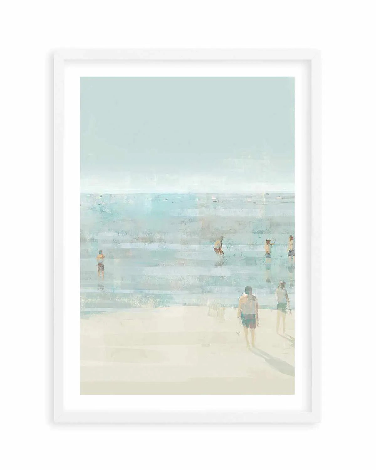 Emerald Beach II Art Print from Olive et Oriel where you can shop wallpaper and artworks online