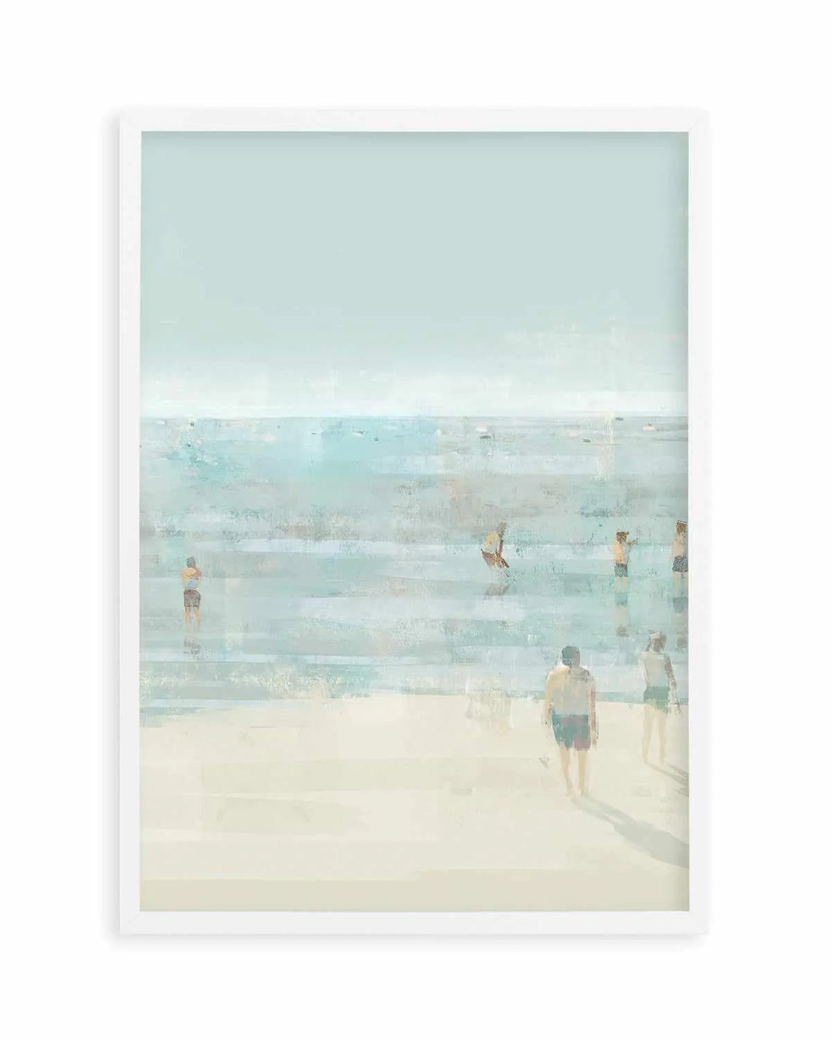 Emerald Beach II Art Print from Olive et Oriel where you can shop wallpaper and artworks online