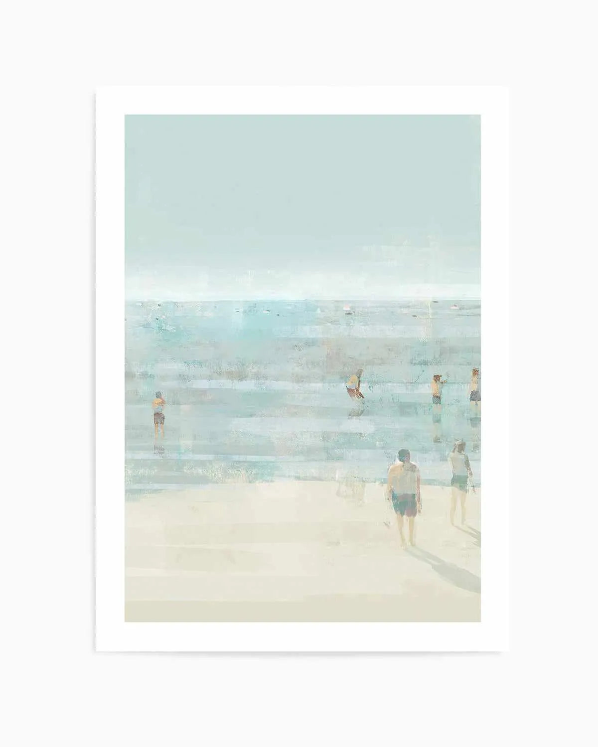 Emerald Beach II Art Print from Olive et Oriel where you can shop wallpaper and artworks online