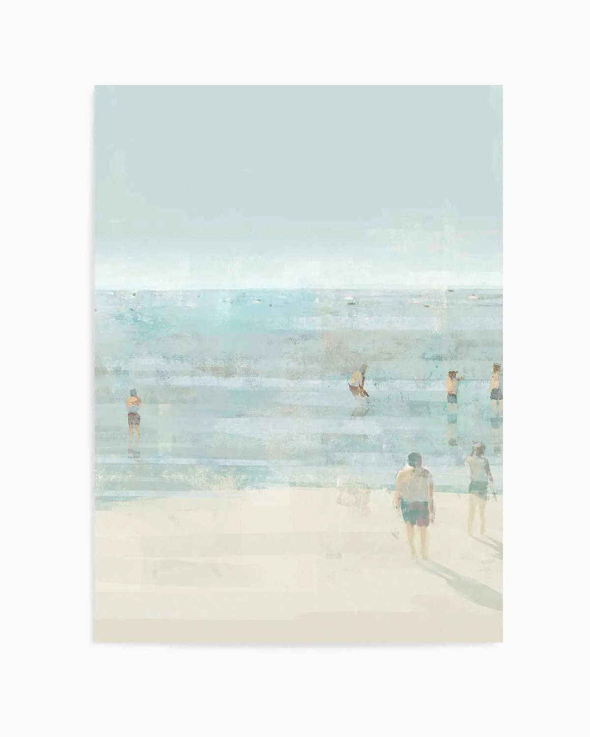 Emerald Beach II Art Print from Olive et Oriel where you can shop wallpaper and artworks online
