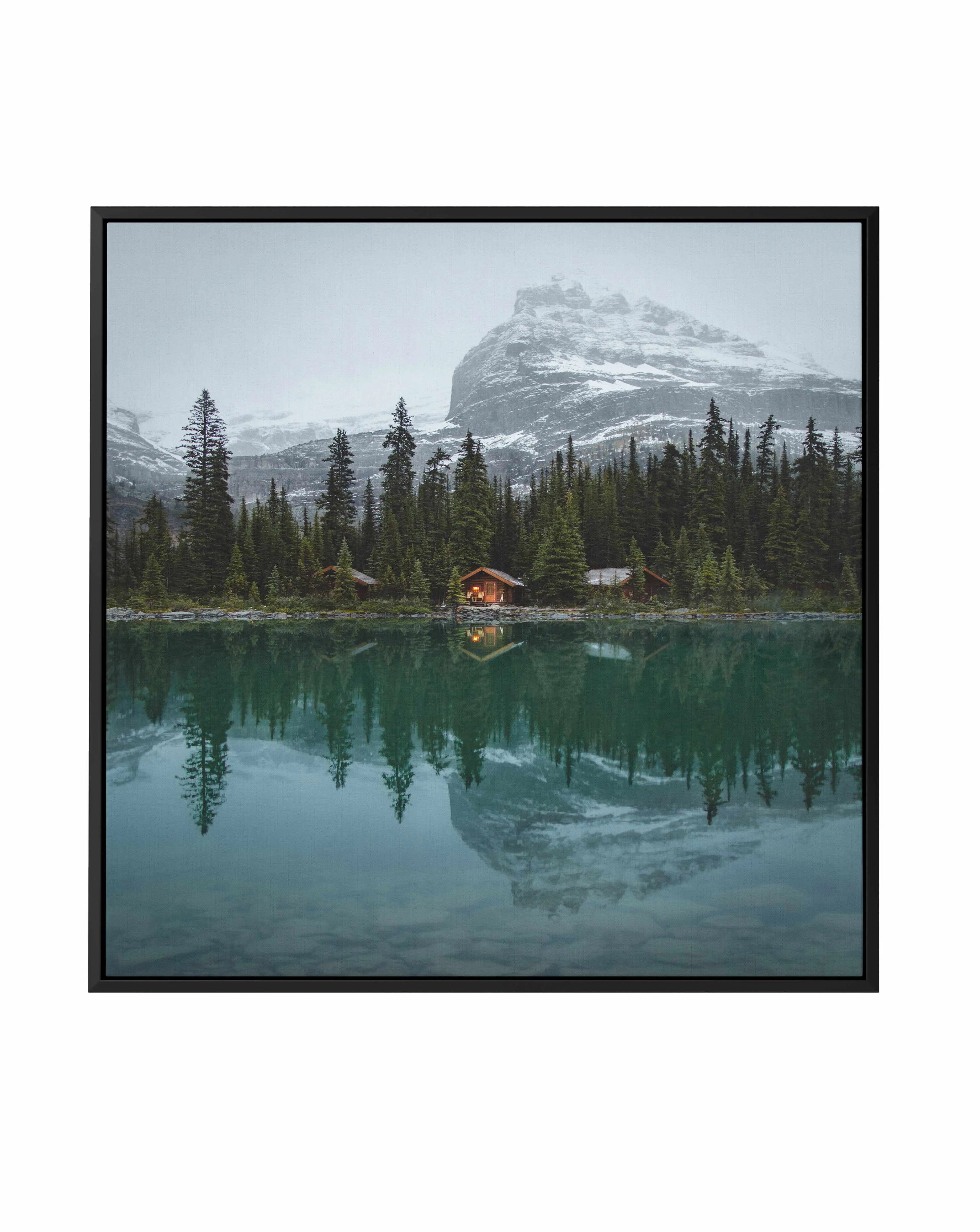 Emerald River by Kalen X | Framed Canvas Art Print from Olive et Oriel where you can shop wallpaper and artworks online