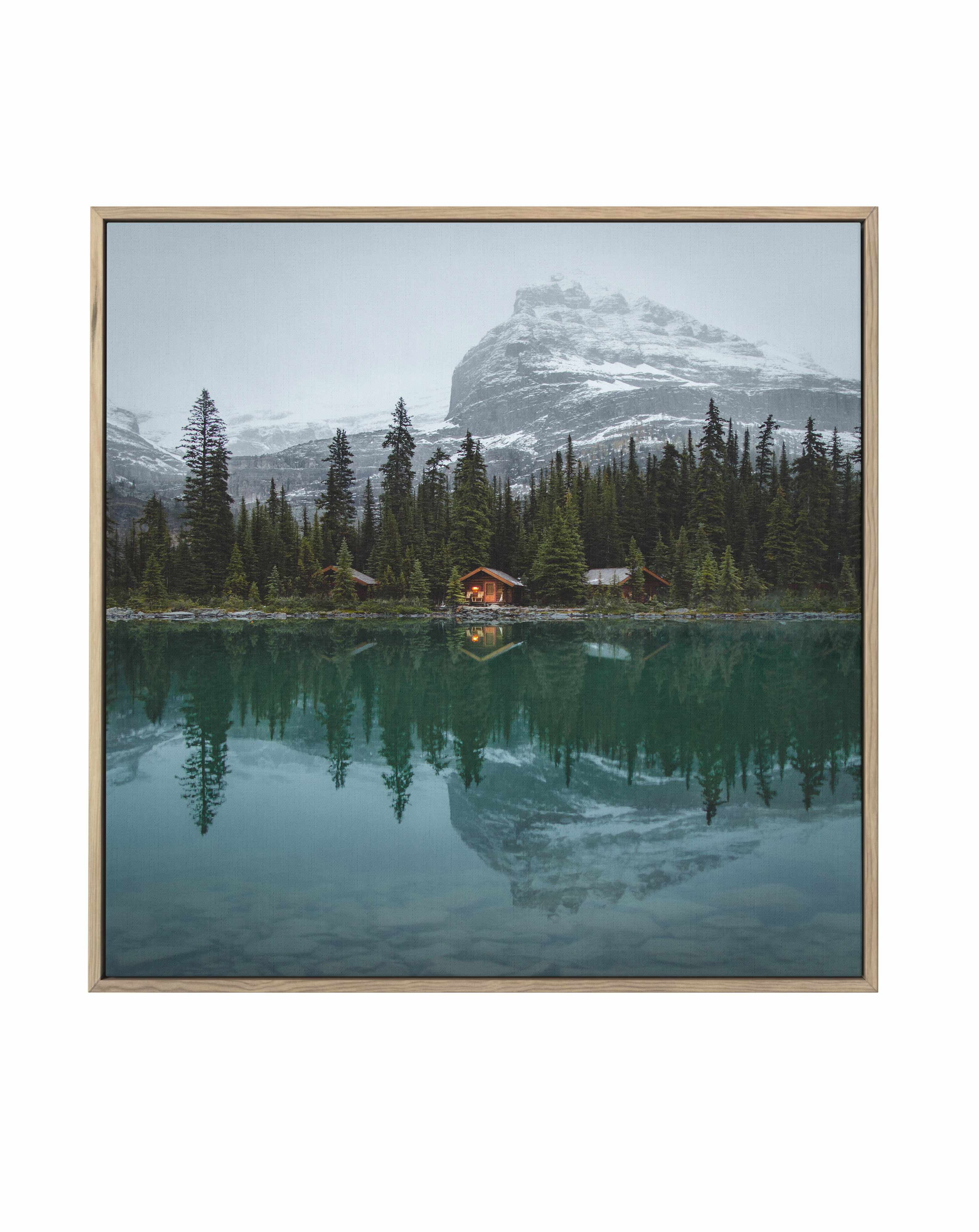 Emerald River by Kalen X | Framed Canvas Art Print