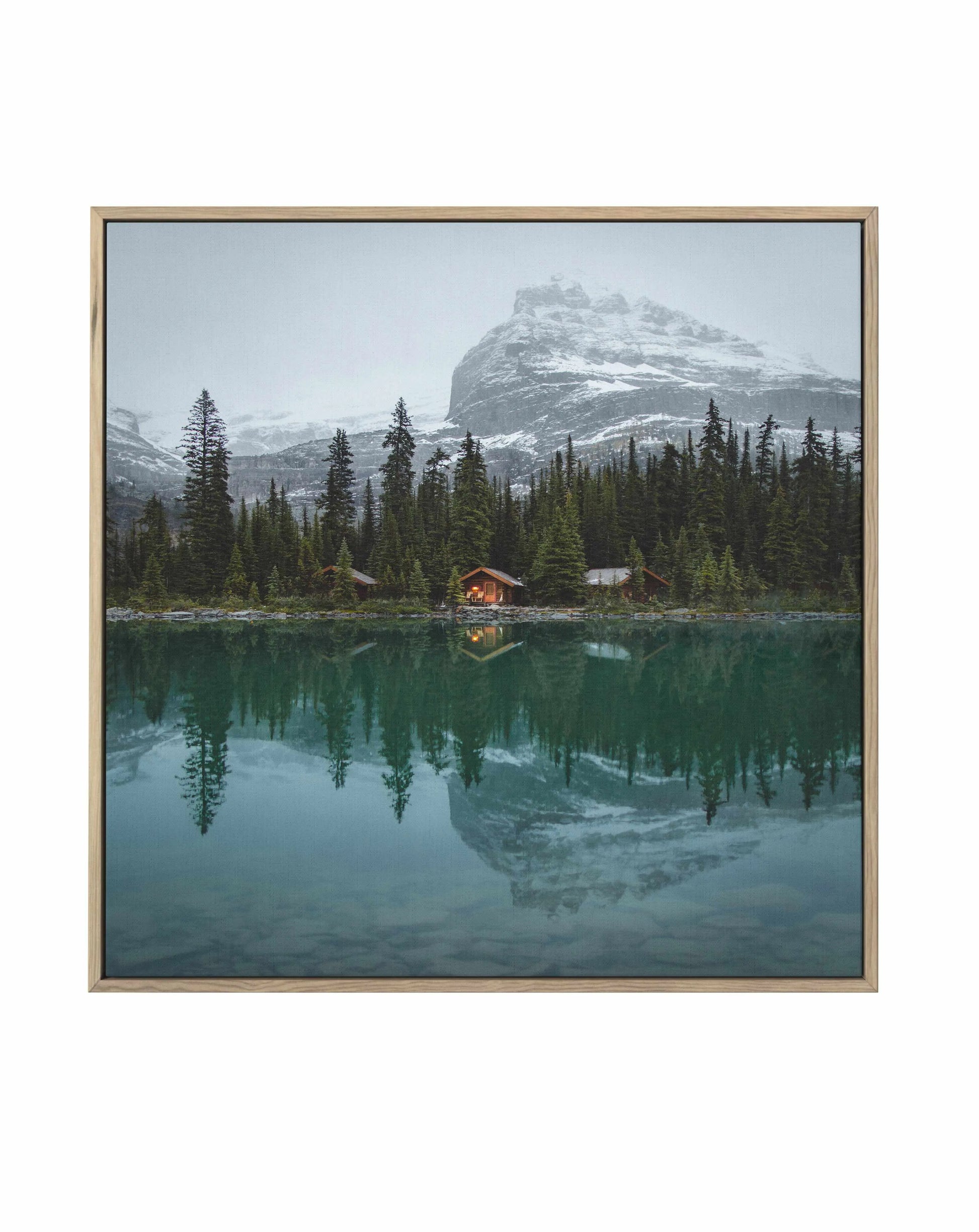 Emerald River by Kalen X | Framed Canvas Art Print from Olive et Oriel where you can shop wallpaper and artworks online