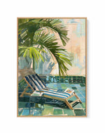 Emerald Summer | Framed Canvas Art Print