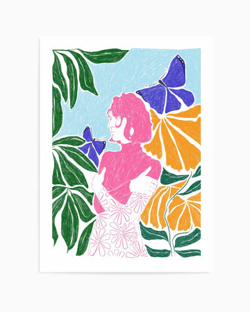 Emily by Jenny Liz Rome | Art Print from Olive et Oriel where you can shop wallpaper and artworks online