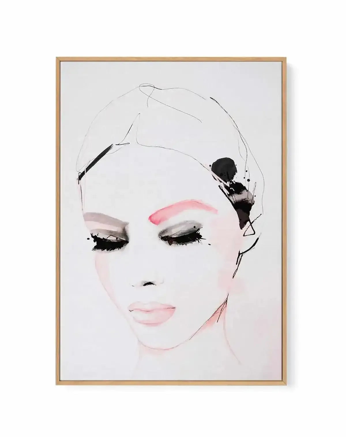 Encounters by Leigh Viner | Framed Canvas Art Print from Olive et Oriel where you can shop wallpaper and artworks online