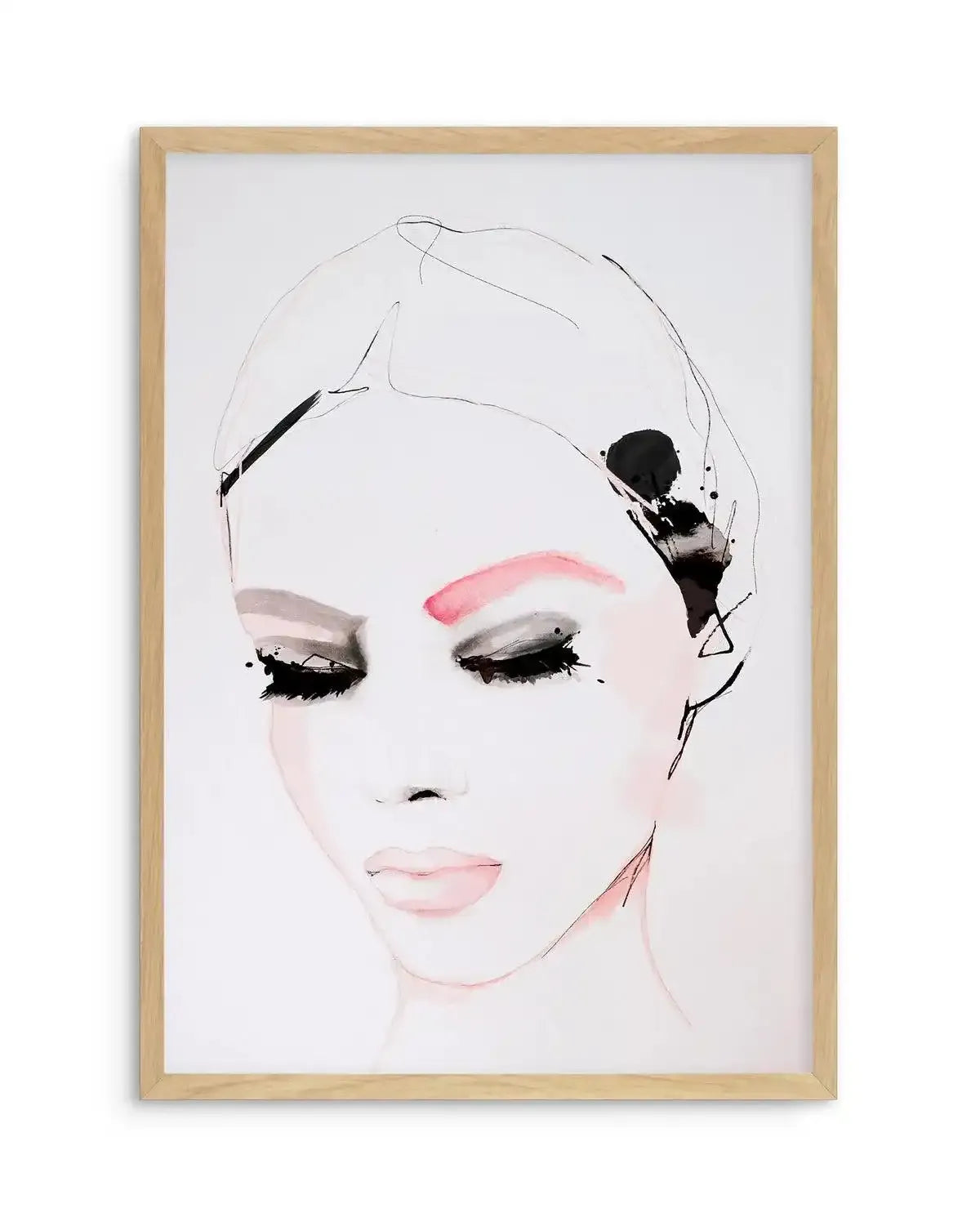 Encounters by Leigh Viner Art Print-PRINT-Olive et Oriel-Leigh Viner-A5 | 5.8" x 8.3" | 14.8 x 21cm-Oak-With White Border-Buy-Australian-Art-Prints-Online-with-Olive-et-Oriel-Your-Artwork-Specialists-Austrailia-Decorate-With-Coastal-Photo-Wall-Art-Prints-From-Our-Beach-House-Artwork-Collection-Fine-Poster-and-Framed-Artwork