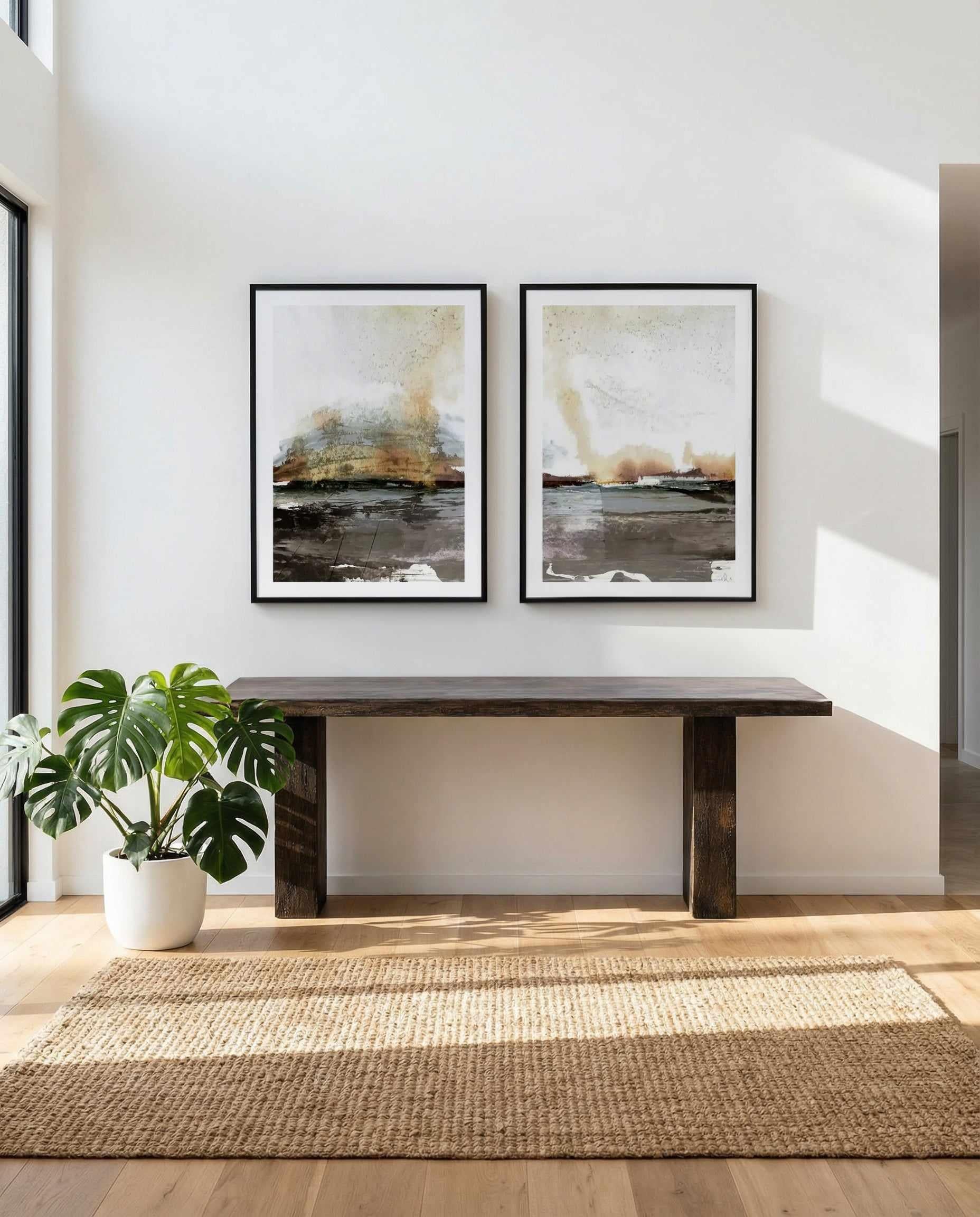End of Day I & II Art Print Set of 2 | Matching Wall Art from Olive et Oriel where you can shop wallpaper and artworks online